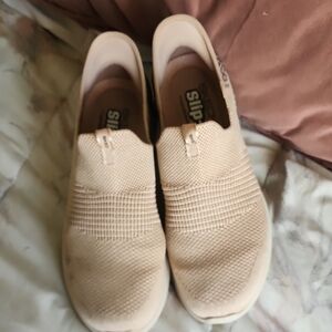 Skechers Women's Slip-On Sneakers - Light Pink